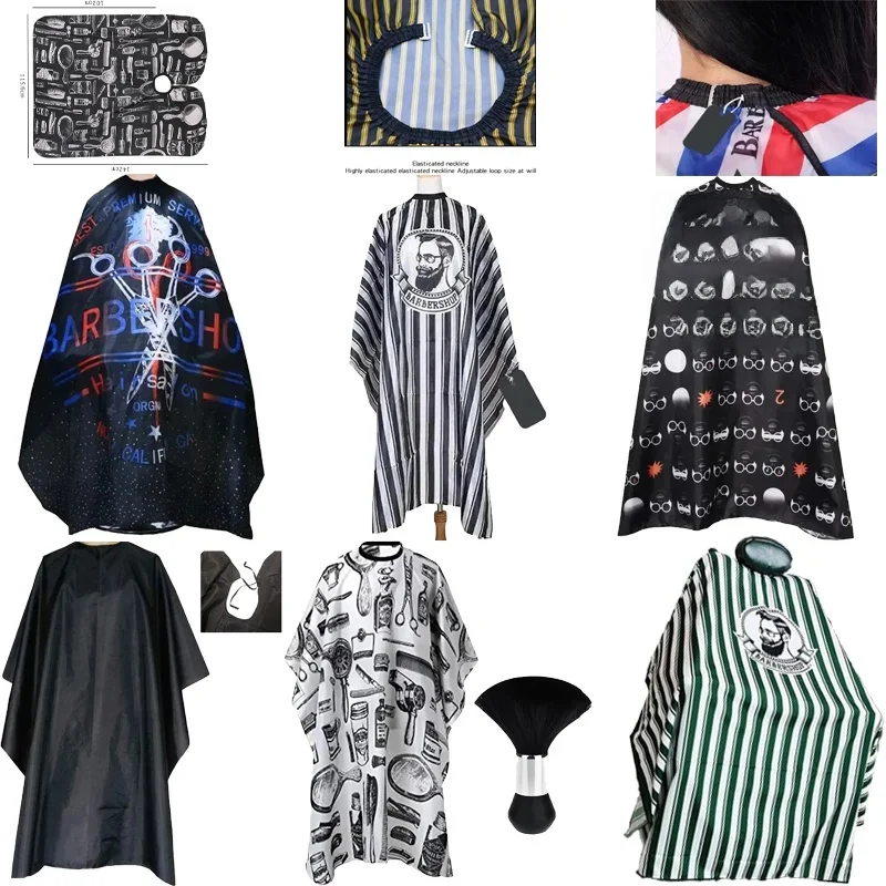 Coiffure Coth modèle mode rétro bavoirs Haircu antistatique Non collant cheveux ménage imperméable tissu Salon coupe de cheveux Cape