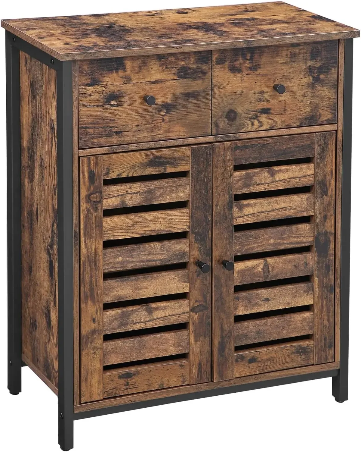 VASAGLE Sideboard Sideboard, mit Regalebene und Schublade, 70 x 30 x 80 cm