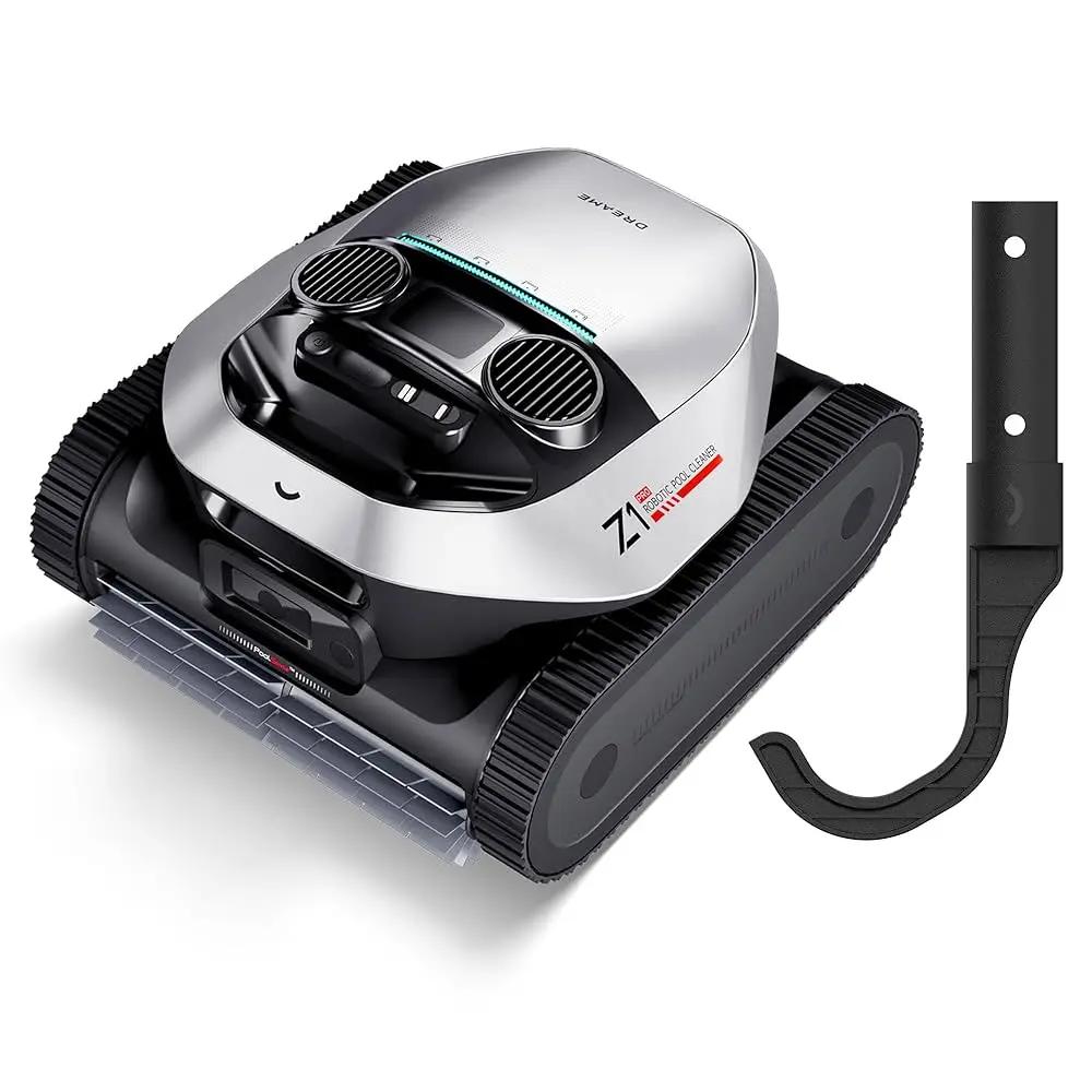

NEW QUALITY SALES ON Z1 Pro Cordless Robotic Pool Vacuum Cleaner with D-R-E-A-M-E Hook,IN STOCK