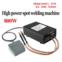 0-1200A 8000W Power Spot Welder Handheld 18650 Battery Pack Welding Portable Touch Welder Adjustable spot welding machine