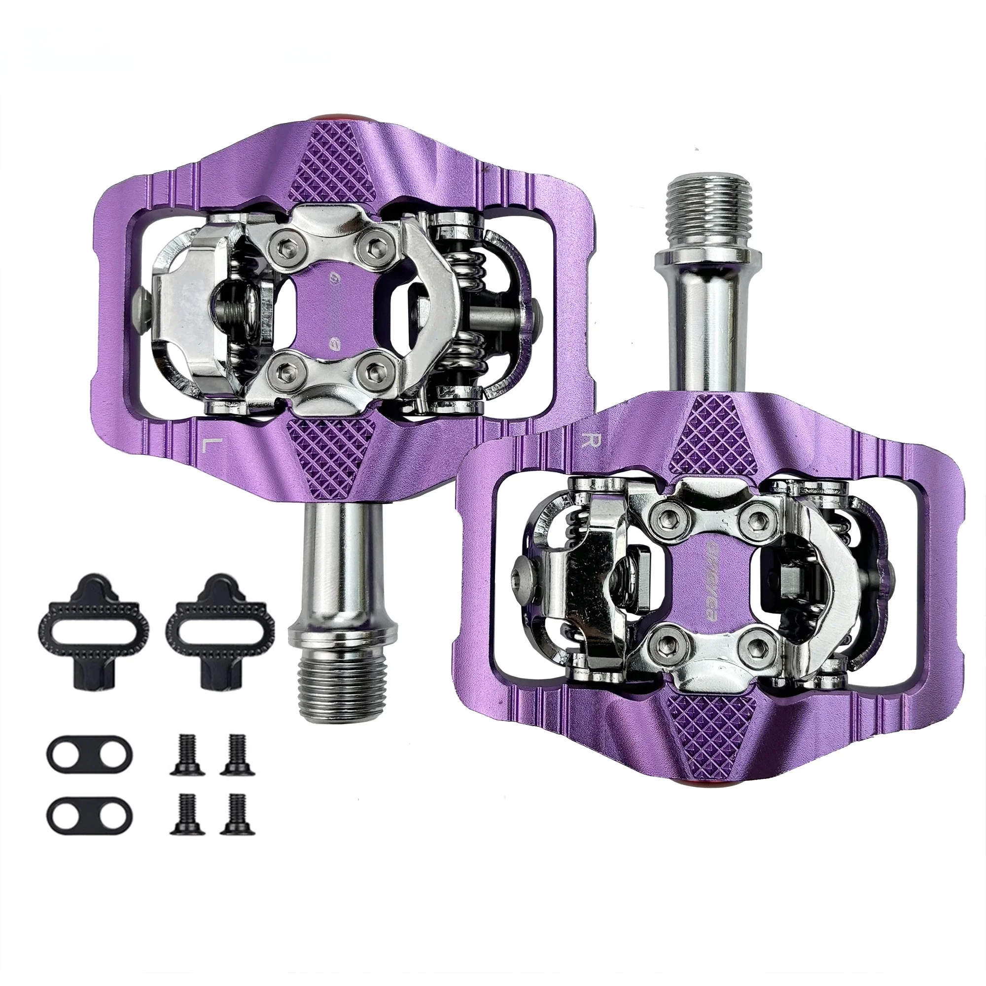 AliExpress Gineyea MTB Mountain Downhill Bike  clipless Pedals, sealed bearing Bicycle clip pedals with cleats compatible with shimano SPD