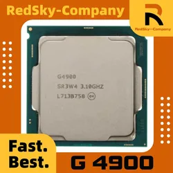 Celeron 듀얼 코어 LGA 1151 CPU 프로세서, G4900, 3.1GHz