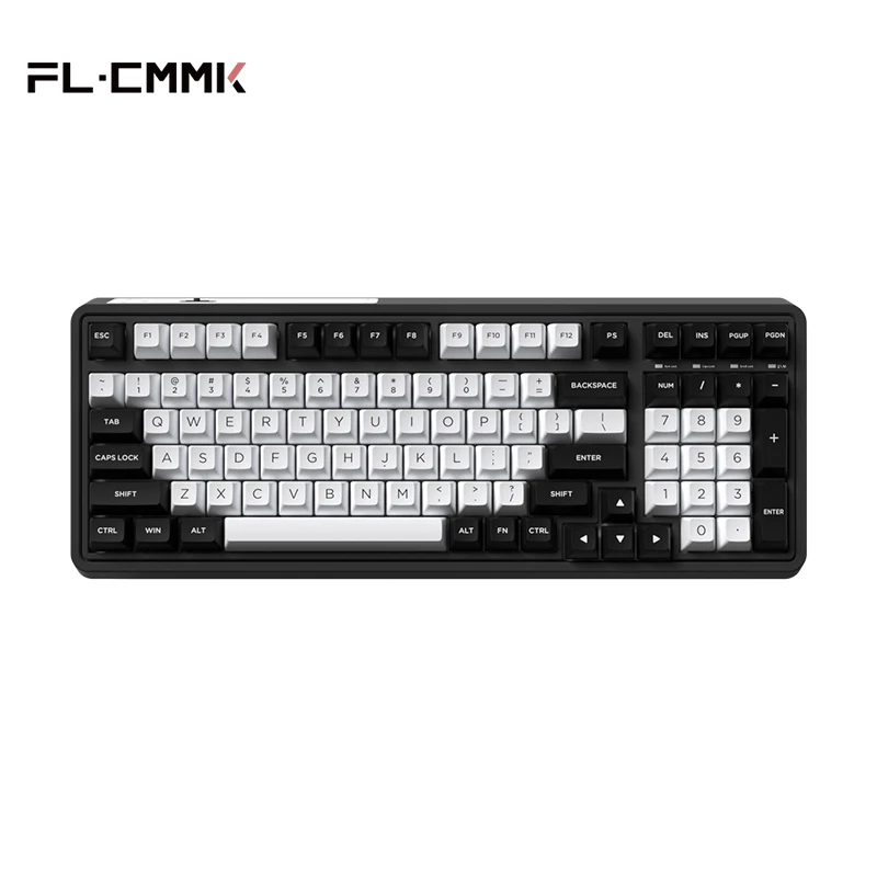 

FL·ESPORTS CMK99 Mechanical Keyboard 99 Keys TTC Switch Hot-swappable Keyboard Long Endurance RGB Backlight for Gaming and Work