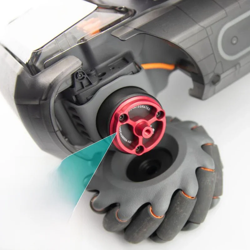 Dla DJI Robomaster S1 Robot edukacyjny Złącze koła ze stopu aluminium Adapter opony Antykolizyjna osłona przeciwzużyciowa Akcesoria — zdjęcie produktu 7