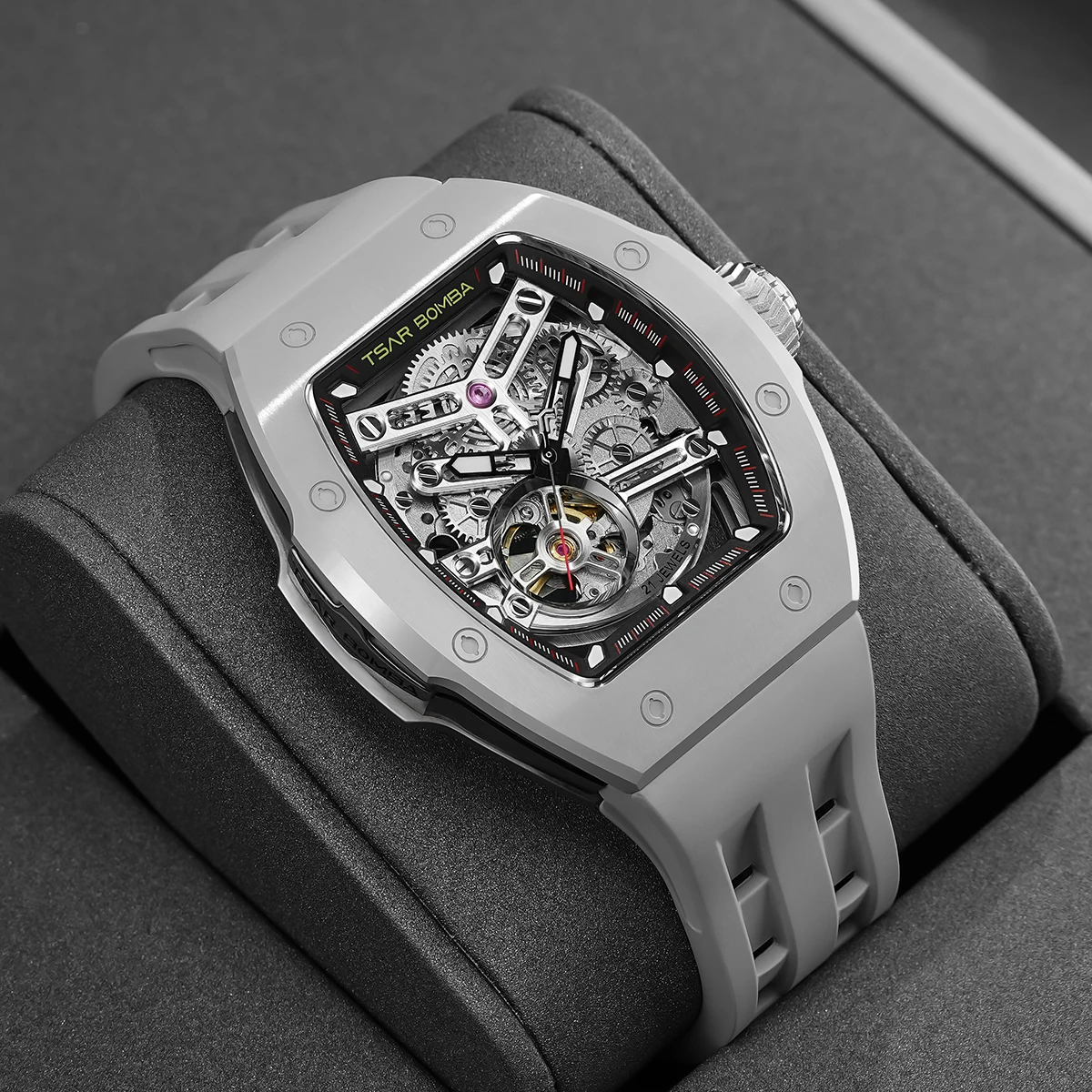 TSAR BOMBA Luxury Customizable - Luxury Watch Rubber Strap review and price