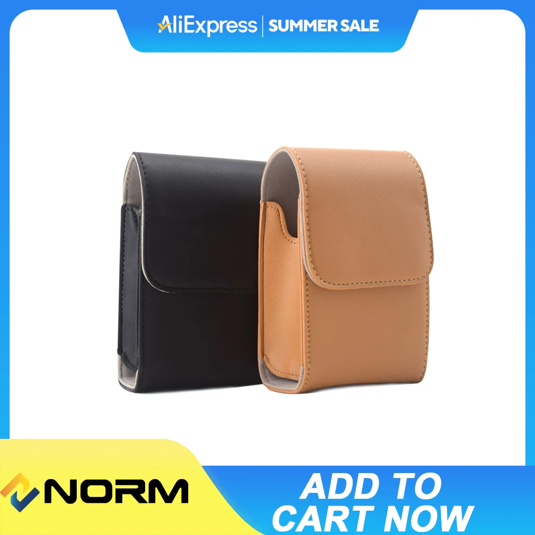 

Golf Rangefinder Leather Bag Laser Distance meter Belt Shoulder Bag For LX7