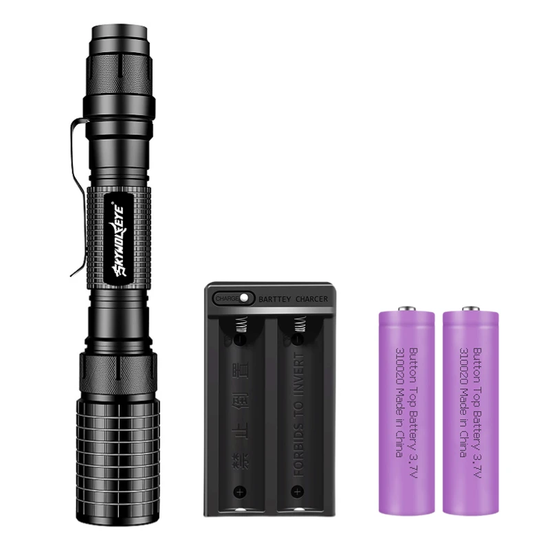 Super Bright LED Flashlight Wtaerproof Tactical Zoomable For Emergency Situations, Camping, Hiking