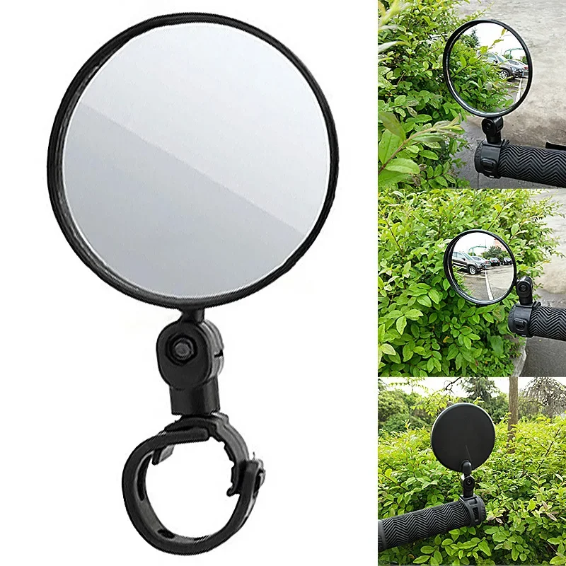 AliExpress NONE Universal Bicycle Mirror Handlebar Rearview Mirror for Bicycle Motorcycle 360 Rotation Adjustable for Bike Riding Cycling Mirror