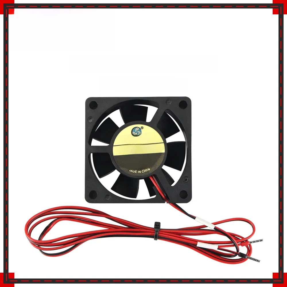 Wentylator hydrauliczny FYSETC 4010/6020, wentylator chłodzący 40*10mm 60*20mm DC 24V z 2 pinami do drukarki 3D Voron 2.4 R2 — zdjęcie produktu 6