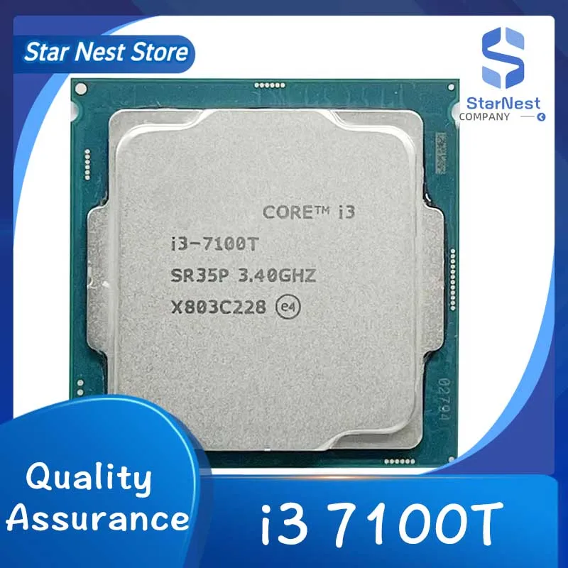 Core i3 7100T 3.4GHz Dual-cores LGA 1151 cpu processor