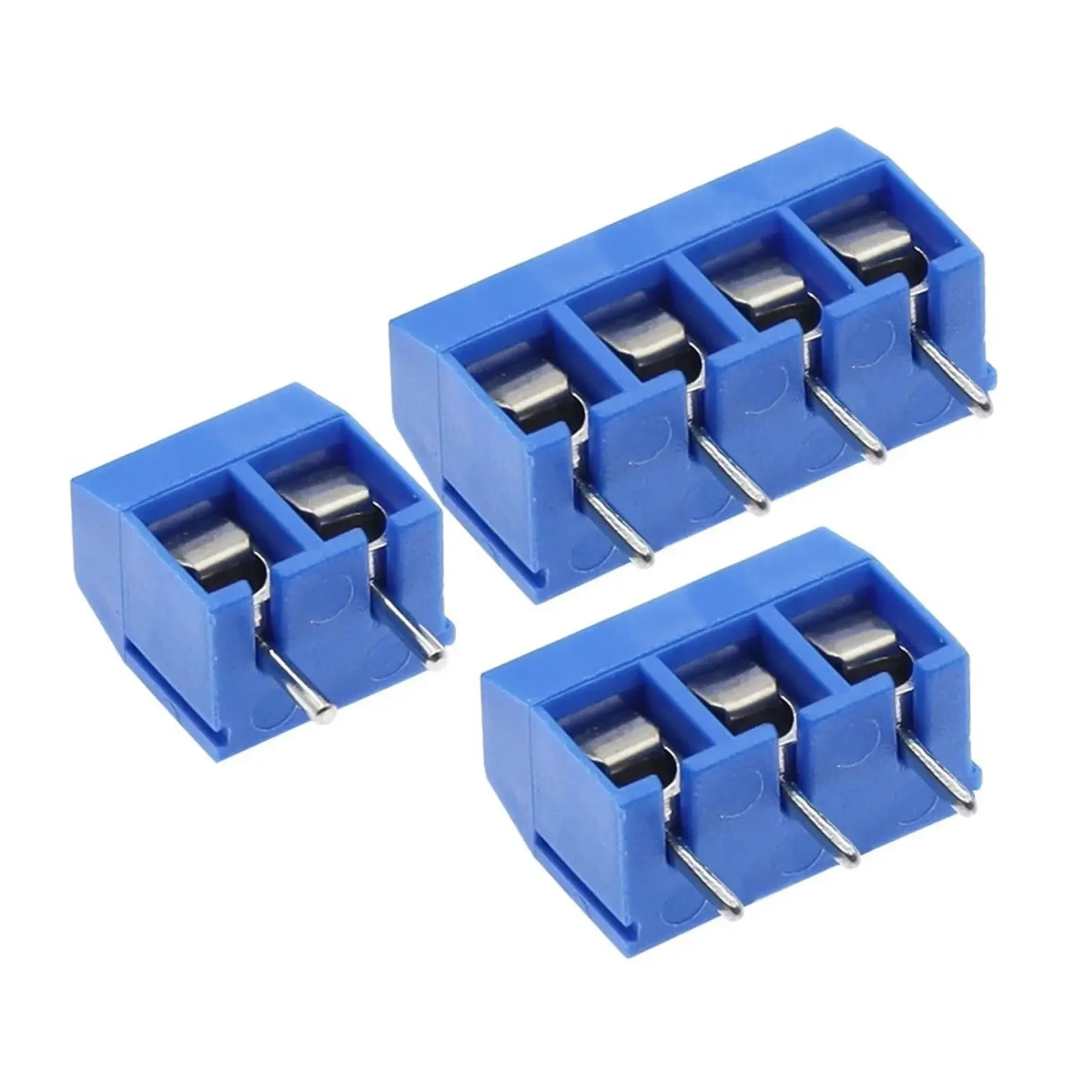10/20/50 Stück/Los 2P 3P 4P 5mm/0,2 Zoll PCB-Montage-Schraubklemmenanschluss für Arduino und Heim-Elektronikprojekte Kabel 22-14