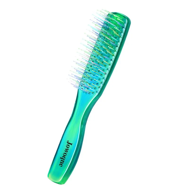 

Portable Mini Detangling Comb — Soft-Pin Hair Care Brush for Volume and Lift — Suitable for Wet or Dry Hair