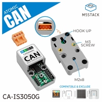 M5Stack Official ATOMIC CANBus Base (CA-IS3050G)