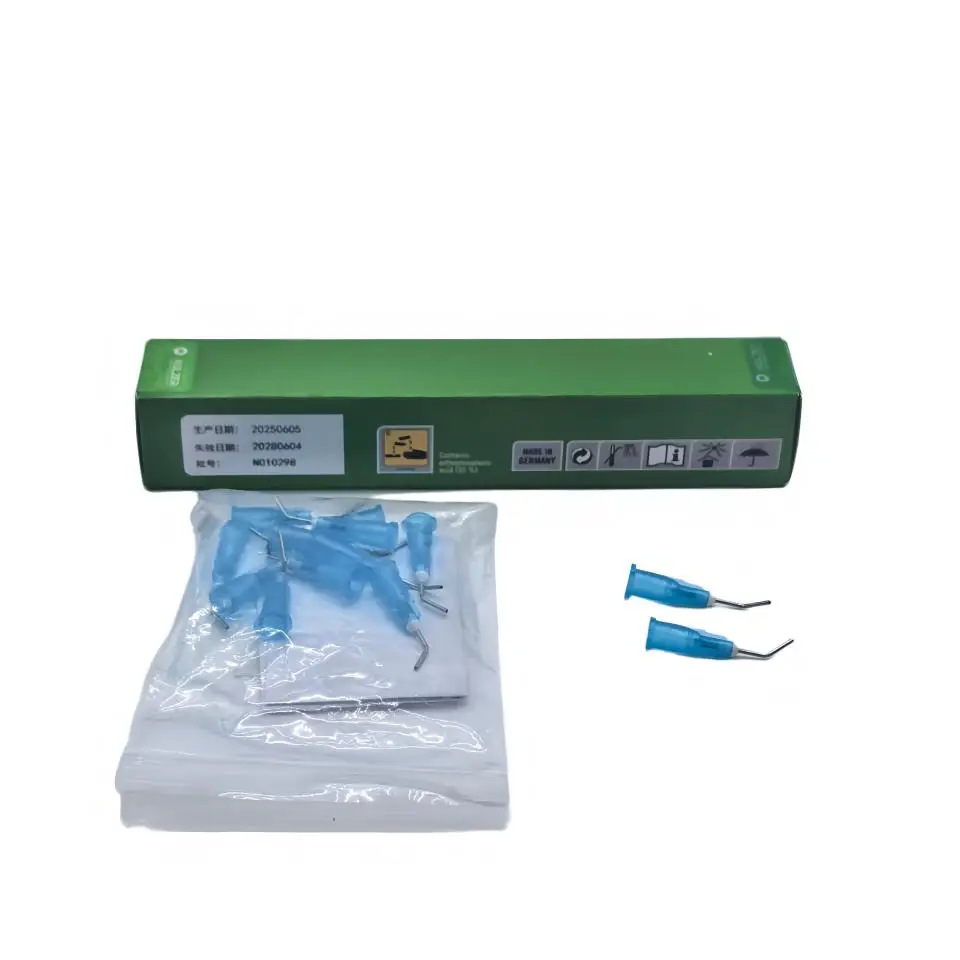 Kulzer Gluma Etch Phosphoric 37% Acid Gel Kit Including 10 Dispensing Needle Tips for Dental Tooth Enamel Cavity Conditioning
