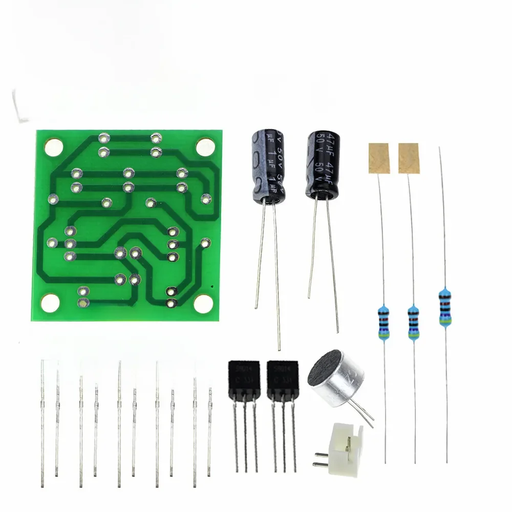 Elektronicznych śmieszne zestawy sterowanie głosem doprowadziły Melody Light zestawy diy zestaw do produkcji małe elektroniczne uczenia się zestawy elektroniczne — zdjęcie 2