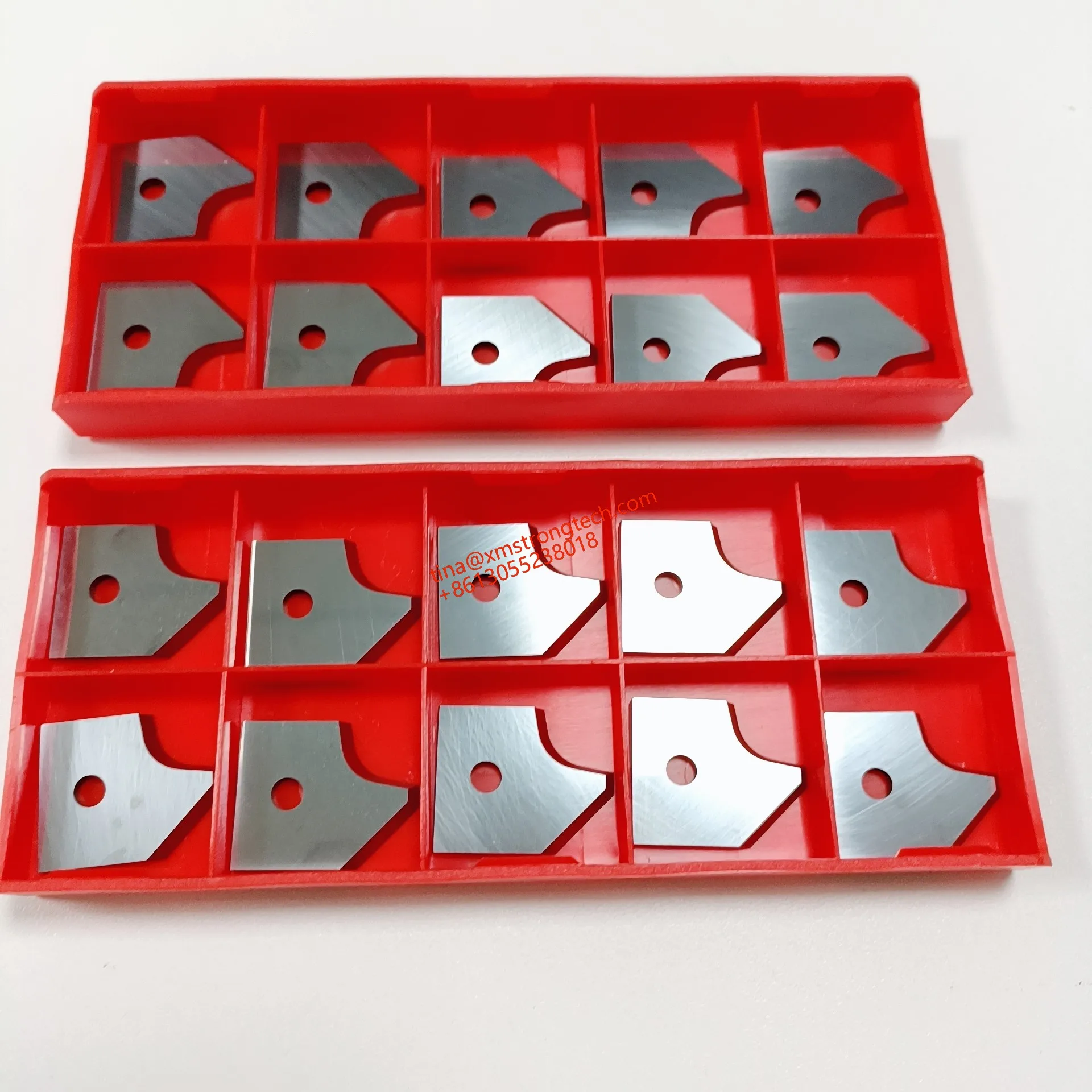 LIVTER Customized Carbide Blade Knife 20x25x2 Right and Left