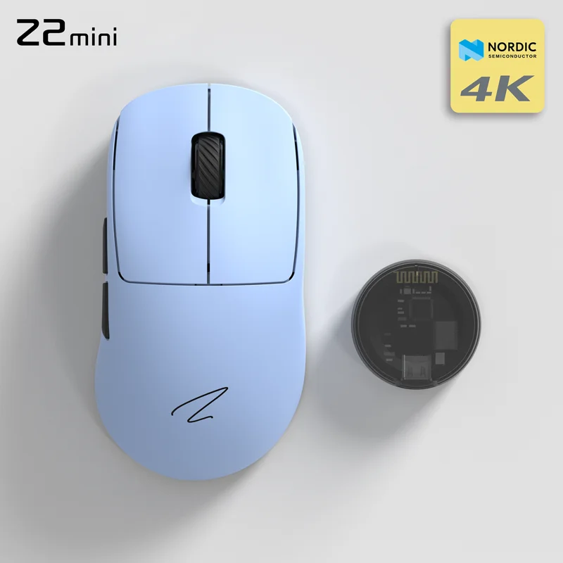 Zopin-ミニワイヤレスマウスz2,スイッチ付き,paw3950, 3モード,軽量