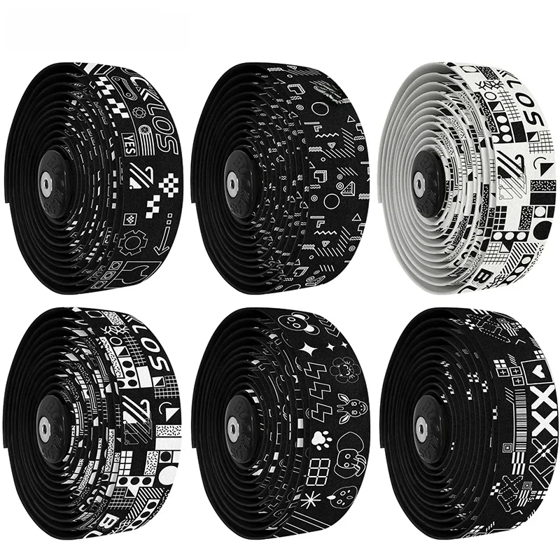 AliExpress BUCKLOS Road Bike Tape Speed Race Bicycle Handlebar Winding Anti-slip Soft Gravel Cycling Bar Tapes Handles Wrapper Accessories