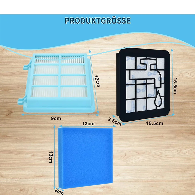 Éponge filtrante Hepa de rechange pour Philips, pour appareil photo Compact, FC9332 / 09 FC9330 / 09 FC9353 / 01 FC9331 / 07 FC9515