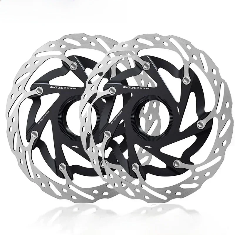 AliExpress BUCKLOS RT-CTX-R Bicycle Centerlock Rotor 140mm 160mm Bike Disc Brake Center Lock Rotor Road MTB Floating Rotor For SHIMANO Sram