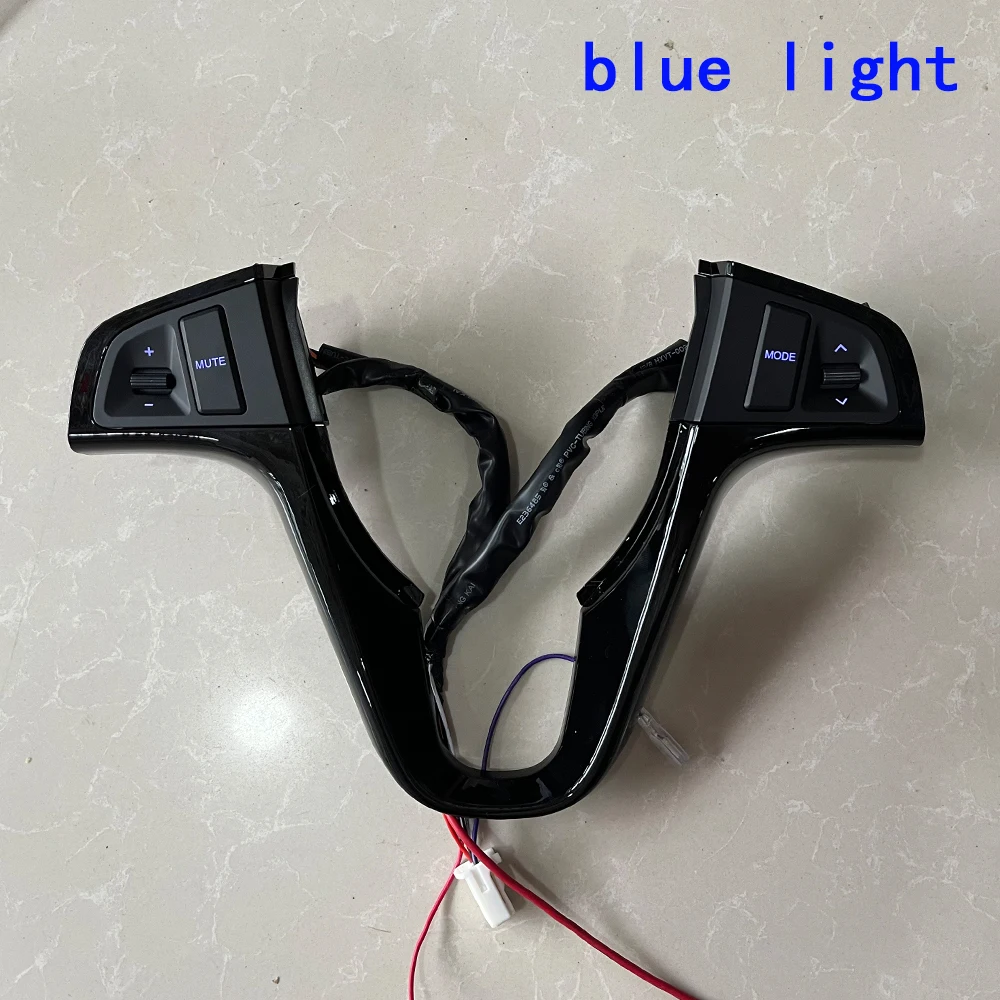 For Hyundai VERNA SOLARIS Multifunction Steering Wheel Bluetooth Fixed Voice Control Button Audio Switch Car Accessories