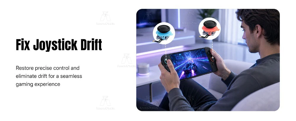 TMR Elektromagnetischer Joystick für Switch 2 Joycon 2 – Verbesserter Ersatz-Analogstick gegen Verschleiß, Drift und Fehler – Premium-Reparaturteil – Detail 4