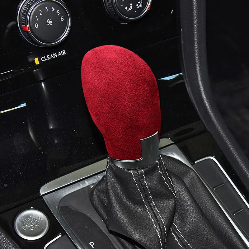 

for Volkswagen VW Golf Tiguan CC Polo T-roc Passat Jetta Car Gear Shift Knob Cover Protective Shell Car Spare Parts Accessories