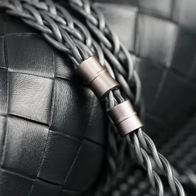 ivipQ-557 DIY HIFI Headphone Earphon Upgrade Cable with A2DC/Dan Clark  for Dual 3.5 LCD-5 HE1000SE HE-R10