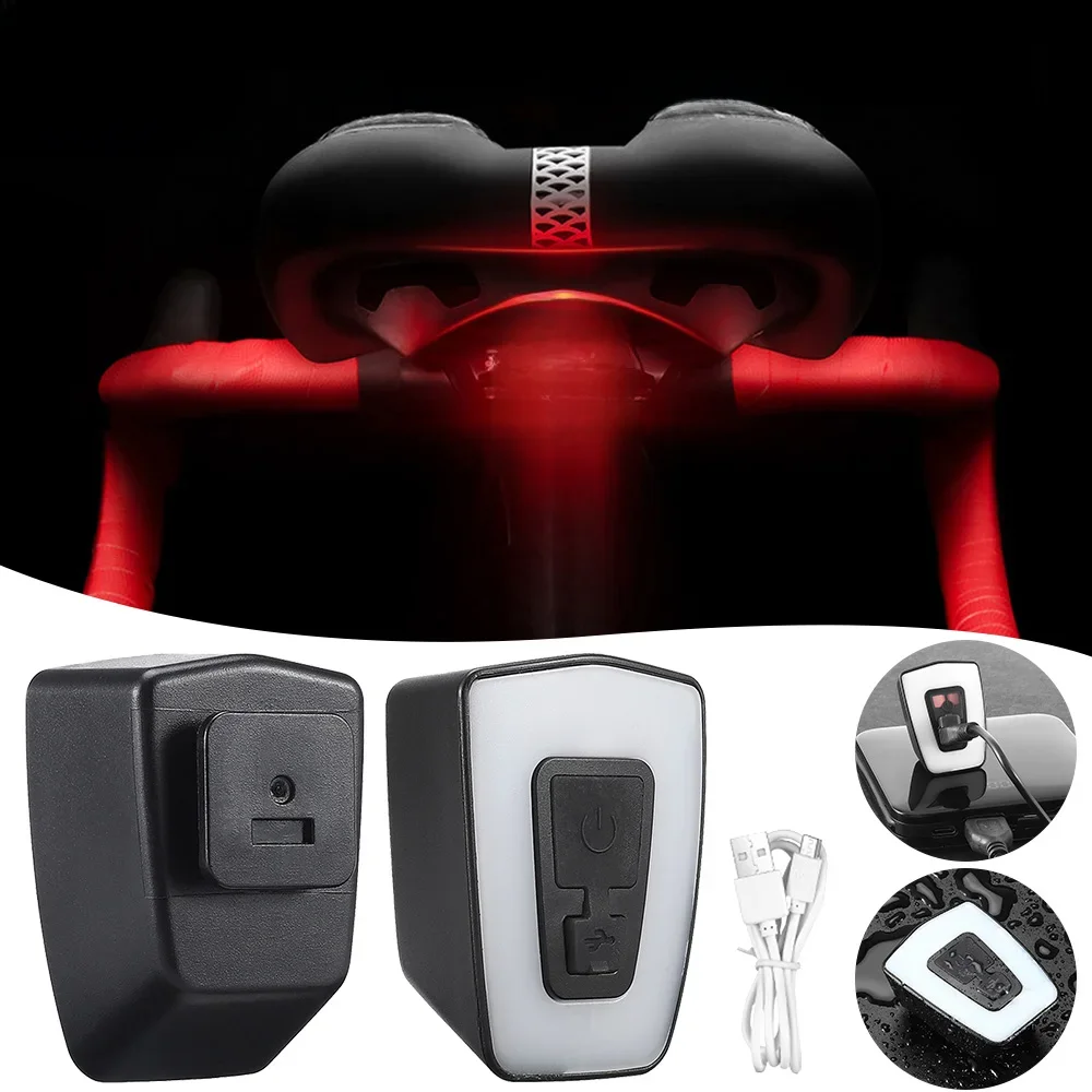AliExpress West Biking WEST BIKING LED Seat Taillights Rechargeable Bike Rear Light Cycling Helmet Light USB Flashlight