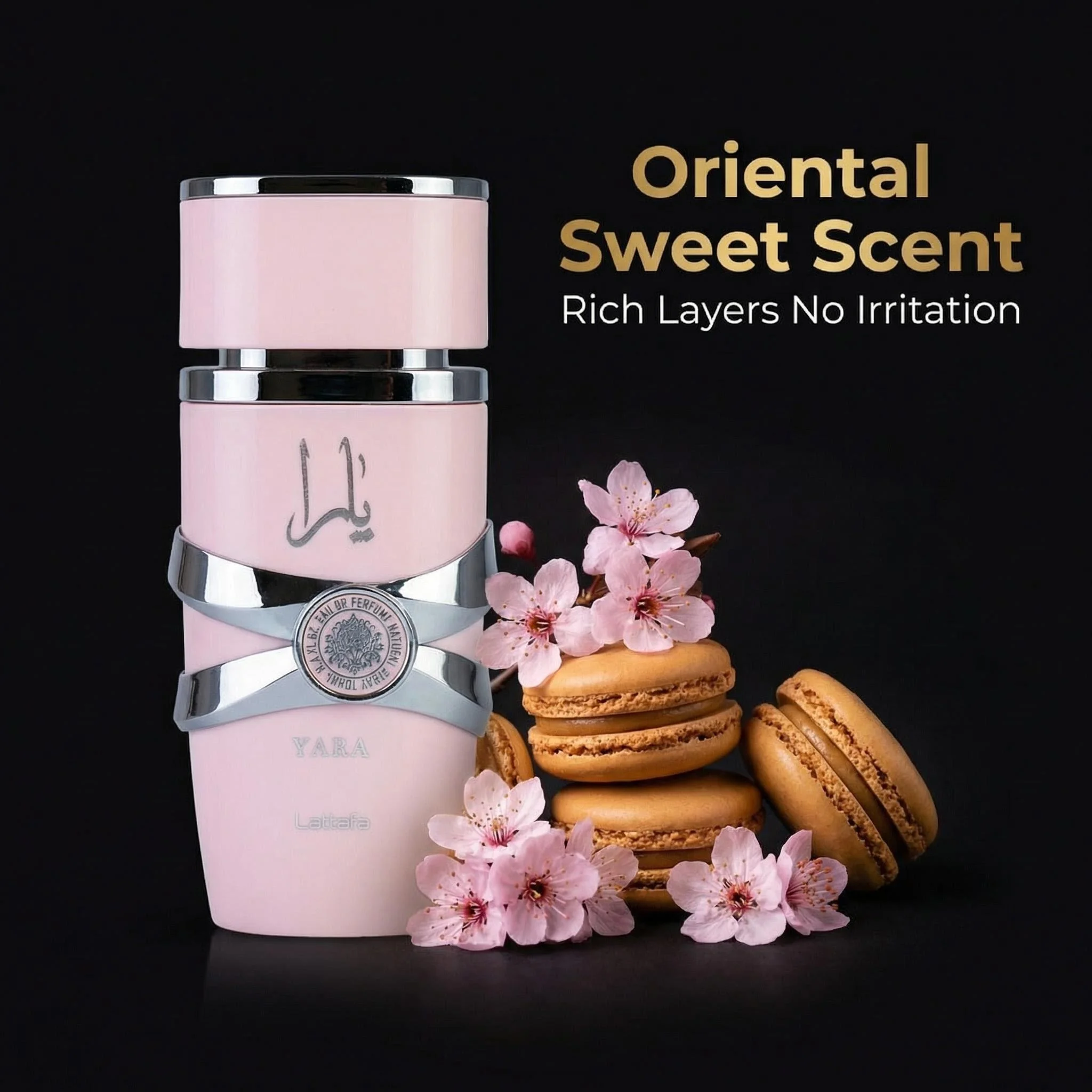 

Women's Long Lasting Perfume Sweet Oriental Gourmand Scent Eau De Parfum Spray for Daily Commute & Gift