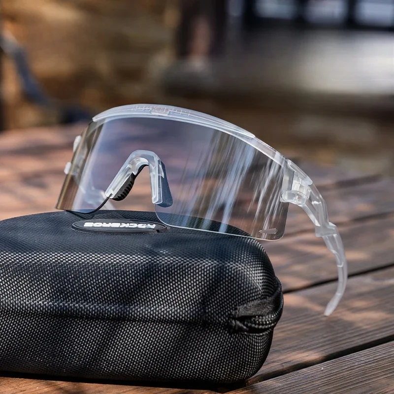 AliExpress ROCKBROS New Cycling Glasses Ultralight Photochromic Anti-Fog Cycling Sunglasses MTB Road Outdoor Sports UV Protection Goggles ﻿