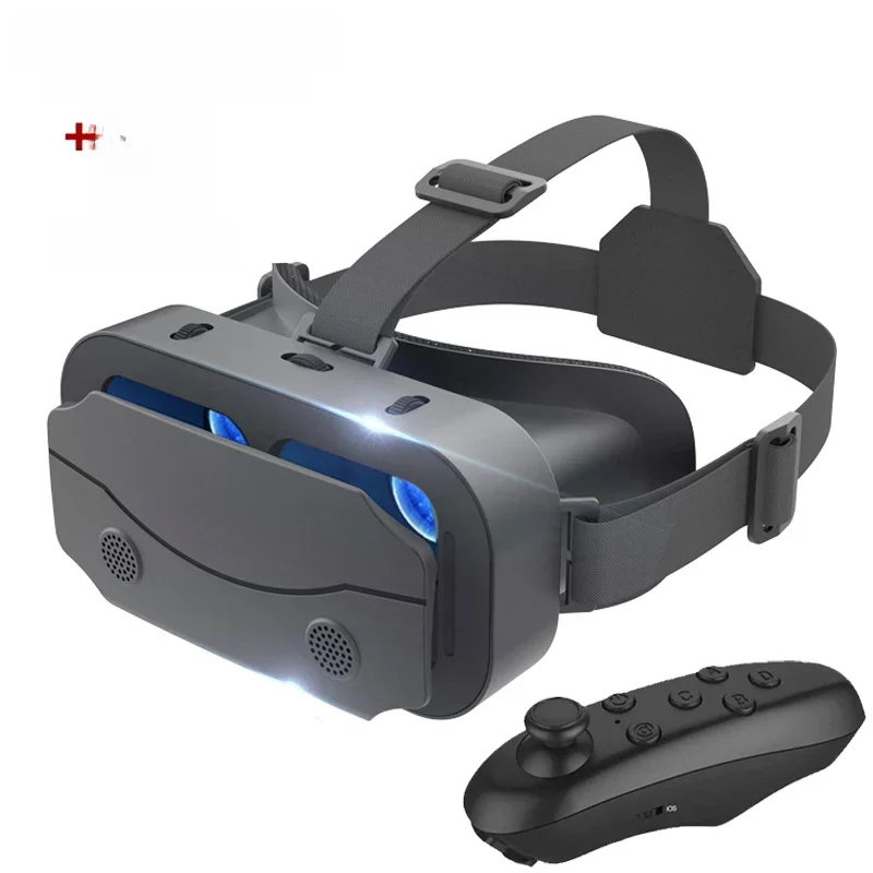 VR okulary wirtualna rzeczywistość zestaw słuchawkowy Viar urządzenia kask 3D soczewki inteligentne Gogle do smartfonów telefon komórkowy Gogle akcesoria do gier — 2