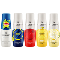 5x Syrup concentrate SODASTREAM Mix of flavors 440ml