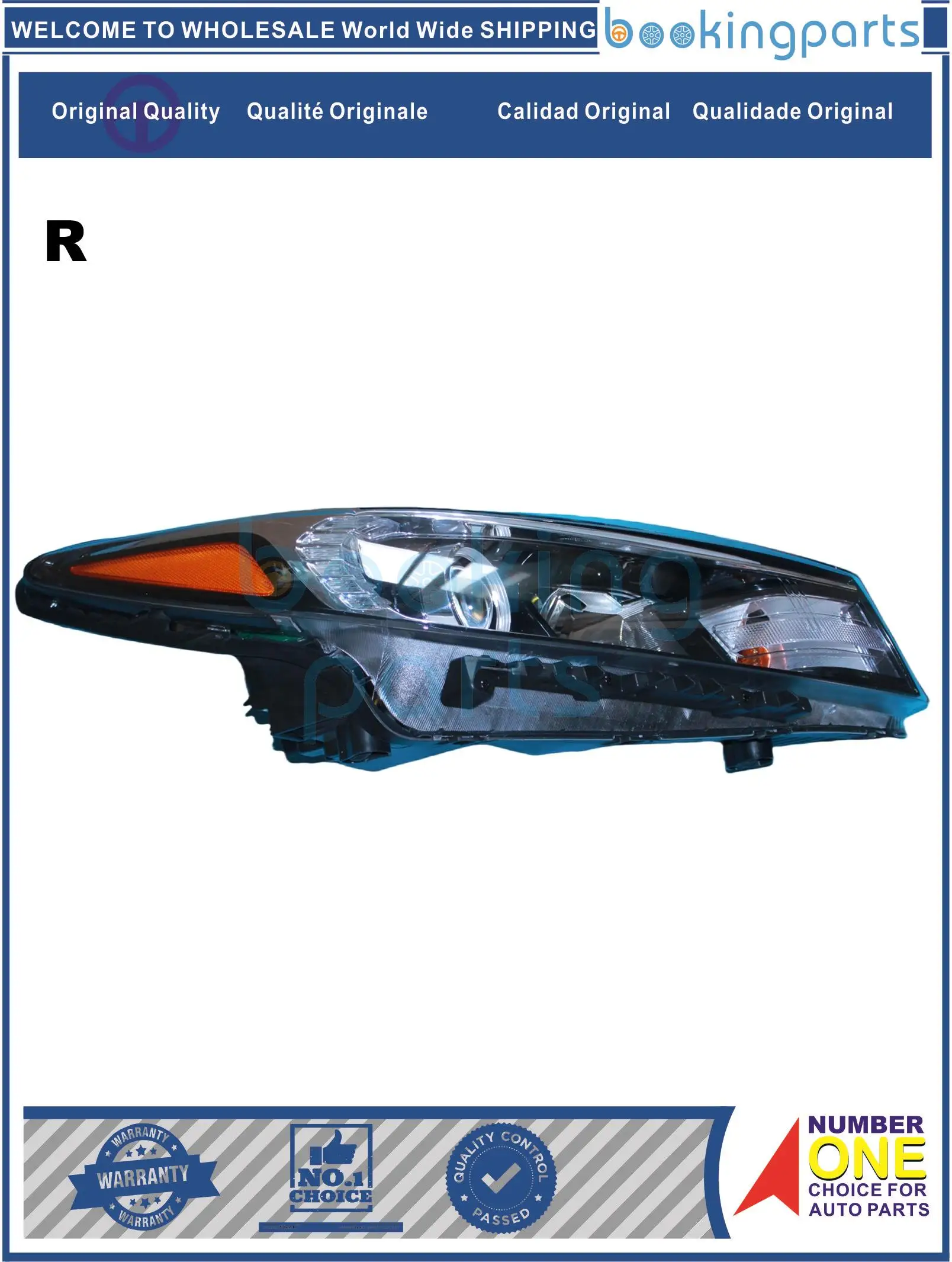 HEA73516(R-LED-Y), Headlamp For KIA CERATO 2016-［LED YELLOW ］