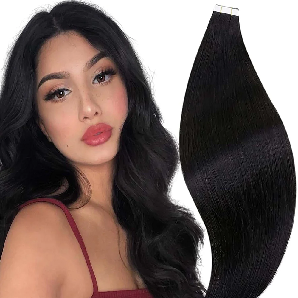 Straight Tape In Hu… - image