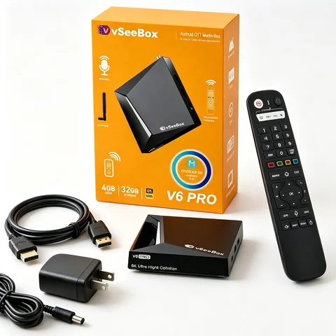 VSeeBox V6 Pro 4K Smart Android TV Box