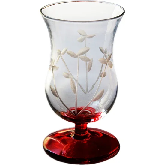 

Başak Bridesmaid (Red) 440221 Gala Tea and Coffee Glass 4 pcs