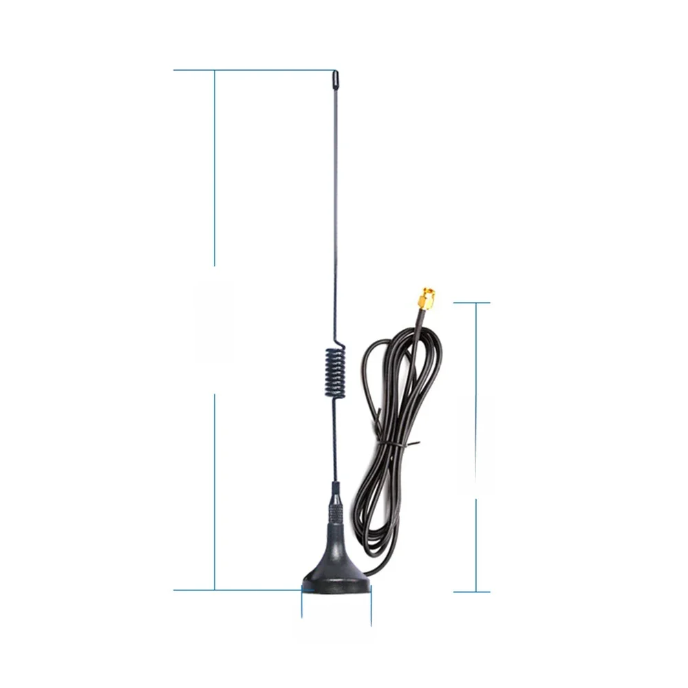 Antena Lora 868 MHz z podstawą magnetyczną Antena Omni 868M Antena Wi-Fi dalekiego zasięgu 868 MHz TX868-XPL-100 — zdjęcie 2