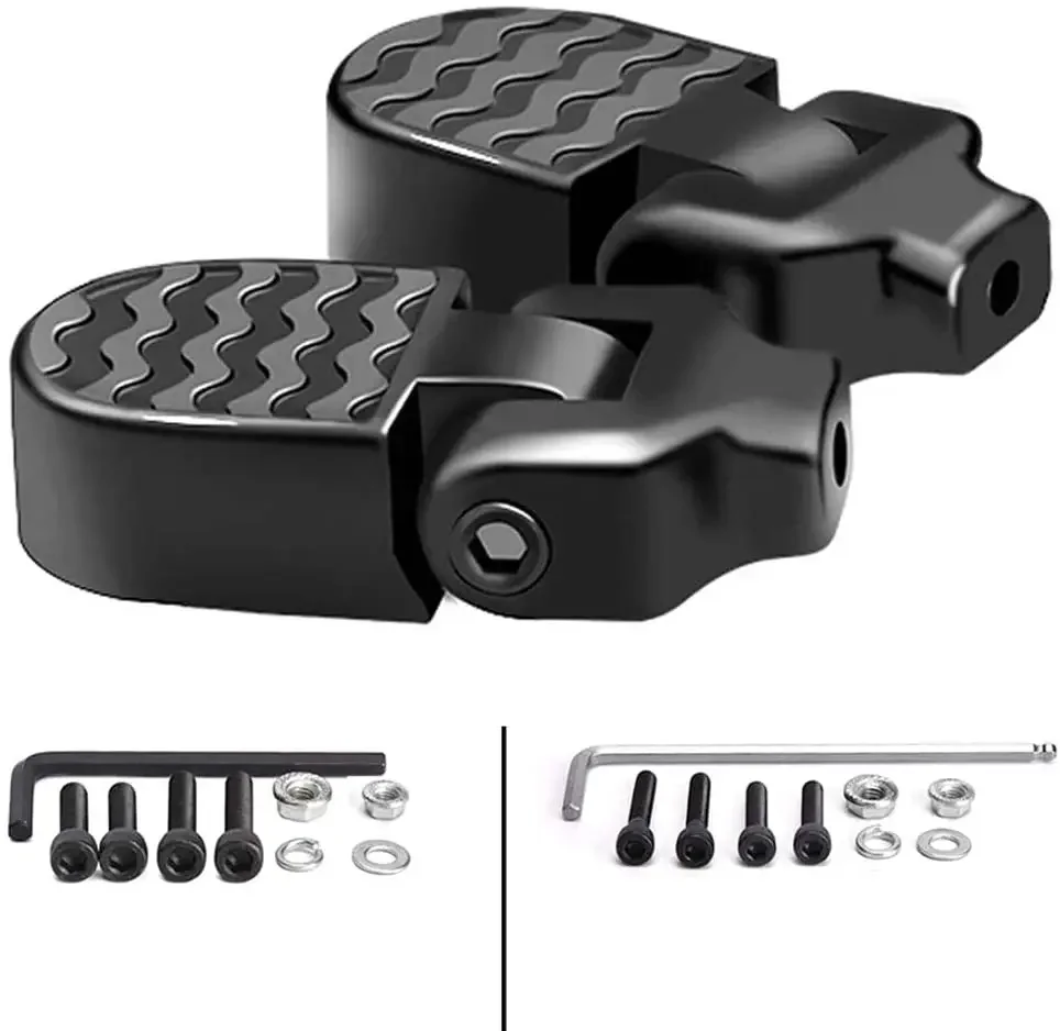 AliExpress 1 Pair Mini Bicycle Rear Pedals Aluminium Alloy Folding Foot Rest Bike Pegs Non-Slip Foot Pedal Rear