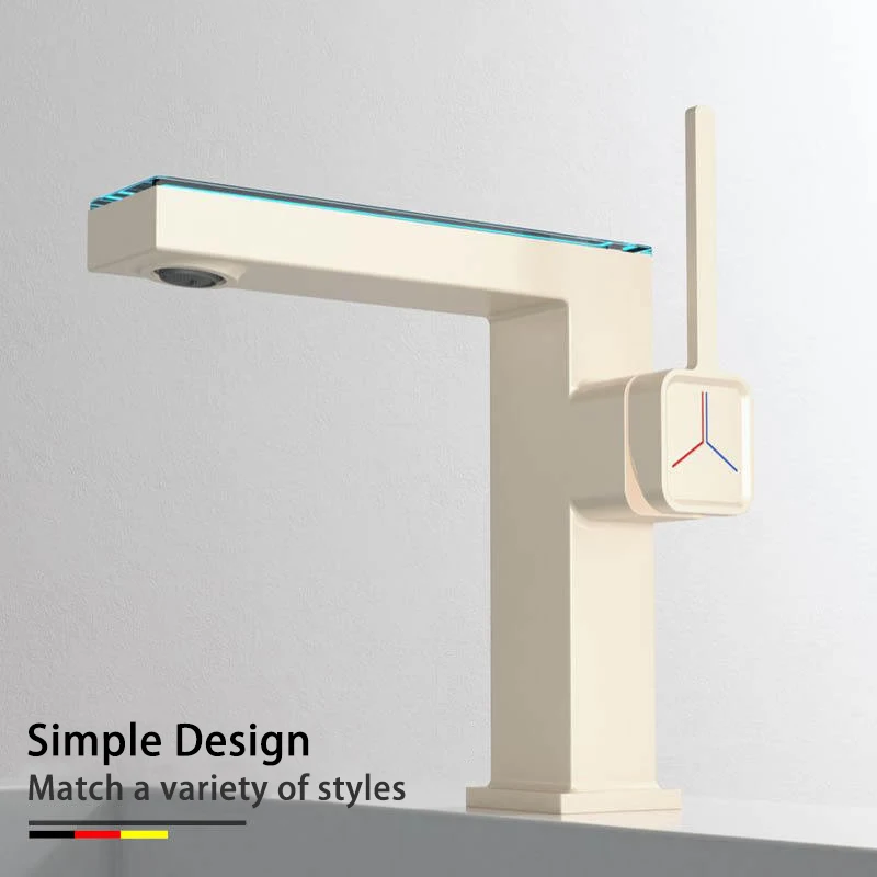 Imagem -03 - Led Digital Display Basin Faucet Misturador Quente e Frio Torneira de Água do Banheiro Tigela de Banheira Torneiras de Pia