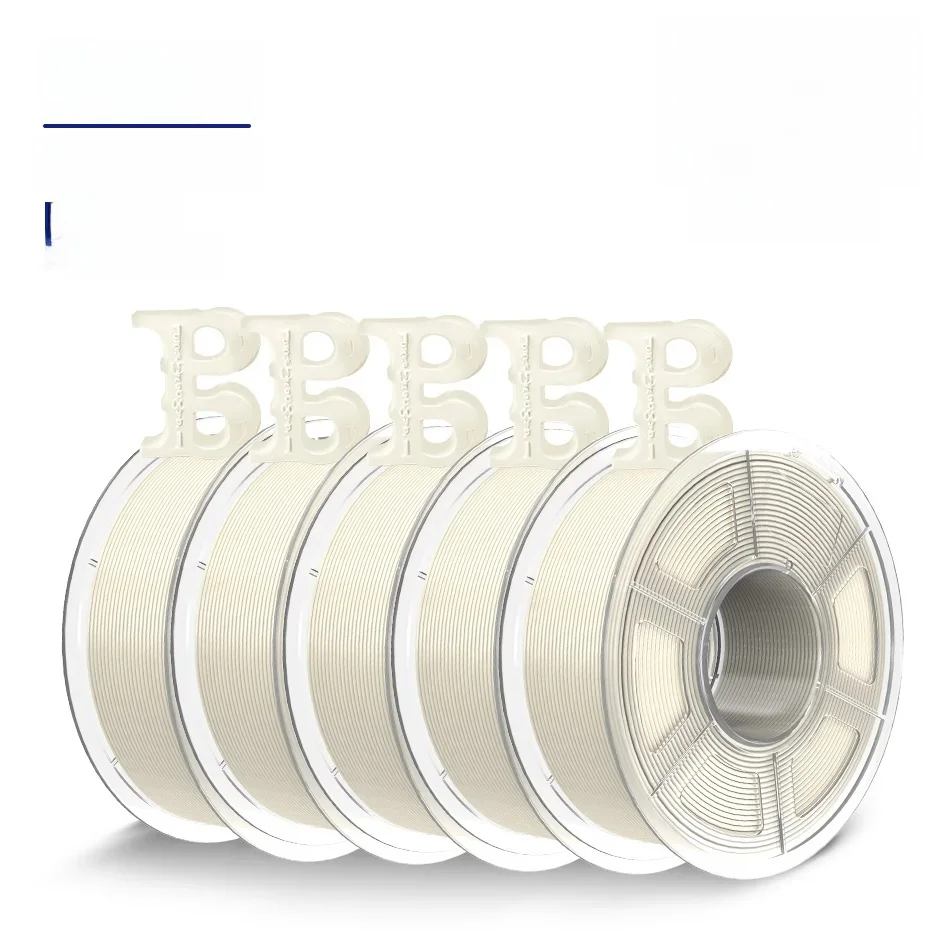 JAYO Easy PA-filament 1,75 mm nylon PA 3D-printerfilament 5 rollen / set polyamide (PA) 3D-printfilament geschikt voor de meeste FDM-printers - afbeelding 2
