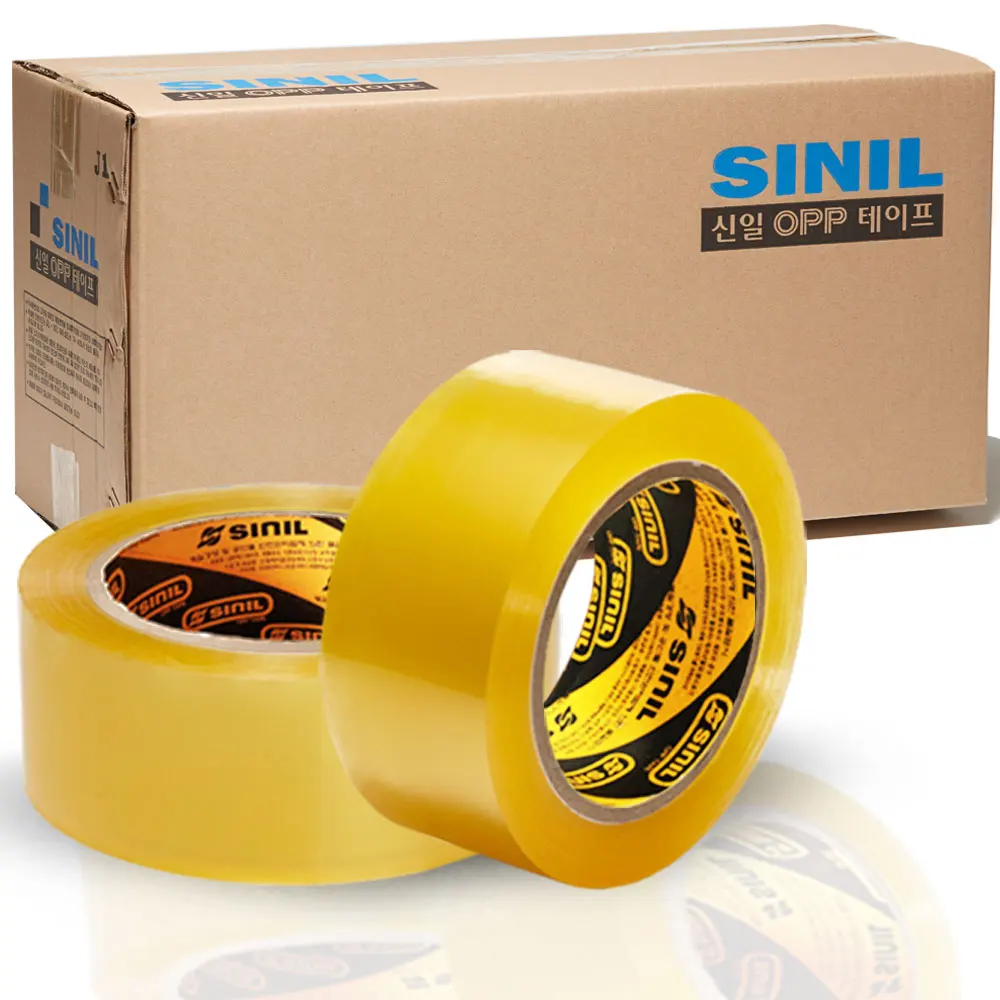 Shinoil Box Tape 100M Transparent Tape With 10 pieces of light packing OPP