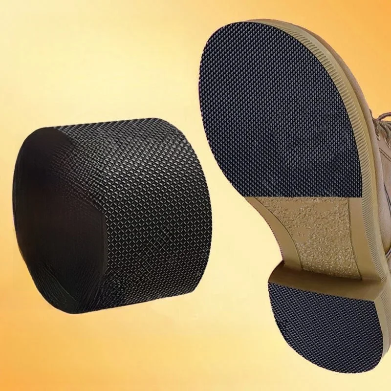 1 rol dikke antislip slijtvaste schoenzoolsticker - anti-slijtage hiel voor een stillere, geluidsonderdrukkende dikke hielbescherming - afbeelding 2