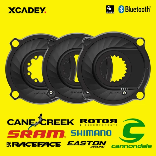 XCADEY medidor de potencia Spider Gor ciclismo Sram Raceface Rotor Cannondale manivela de bicicleta carretera MTB bicicleta de montaña Powermeter 110 104 BCD