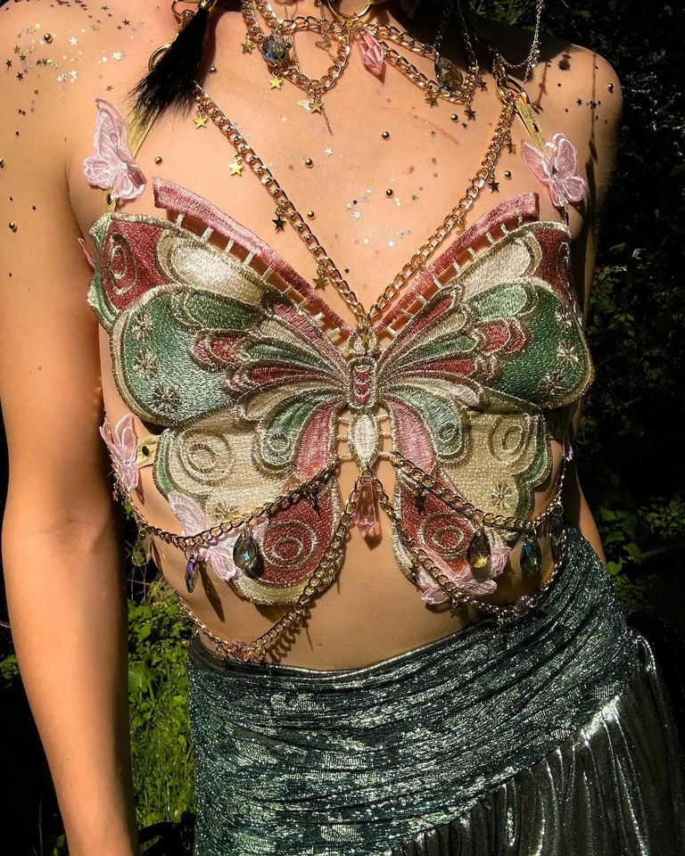 *新品* Butterfly Silk Touch Lace Top Zimmermann Butterfly Lace Linen & Silk Top | Nordstromrack