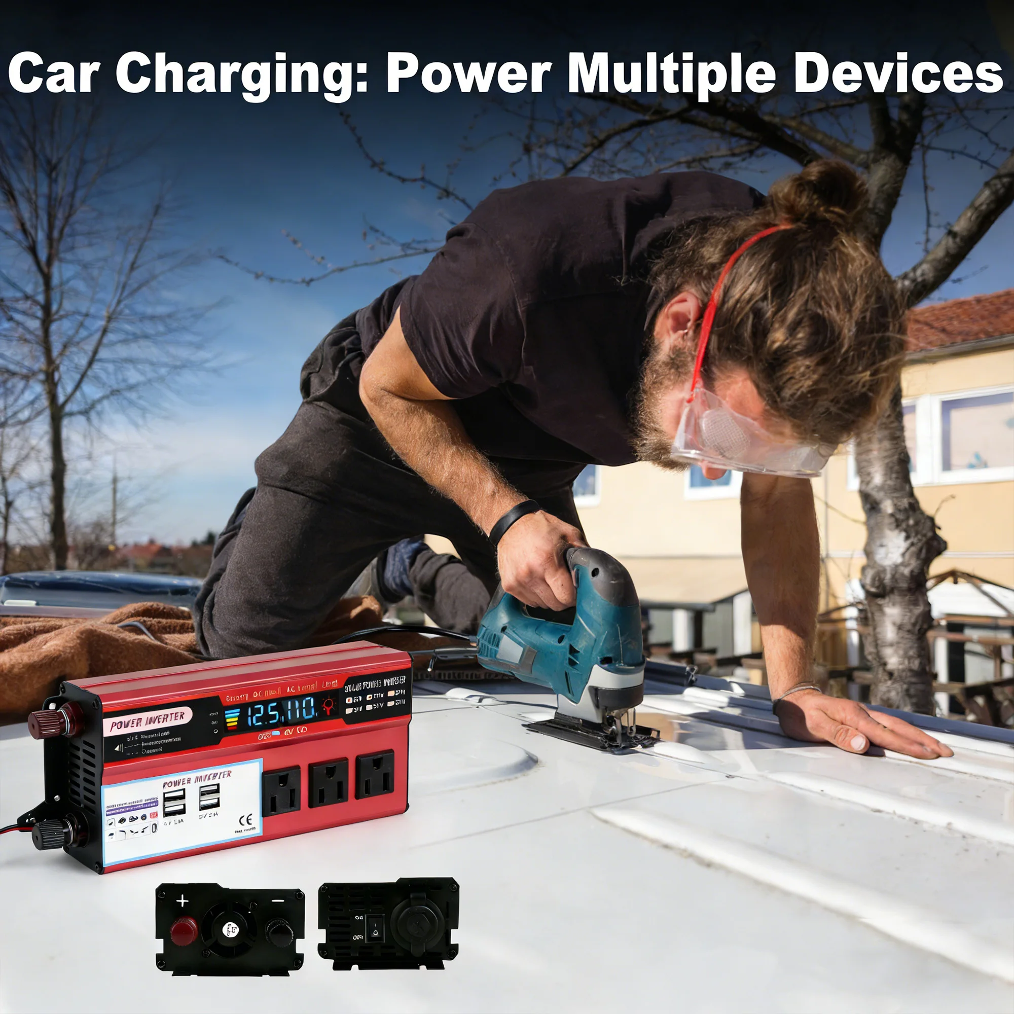 Convertisseur de courant à ond - Outdoor Power Outlet With Remote Control avis et prix