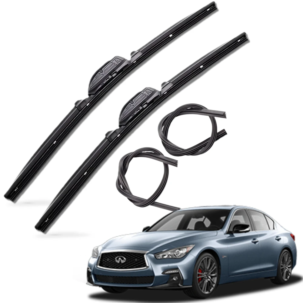 1 + 1 + 1 Infiniti Q50 Pure Premium Wiper Brush Rimp