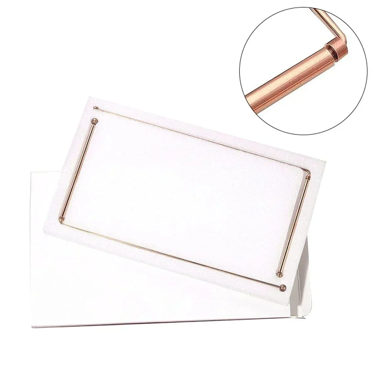 Détecteur de Métaux en Cuivre pour la Recherche de Métaux, Outil de Radiesthésie pour l'Eau, 13,86x6,0x0,71, 2 Pièces, 99.9%