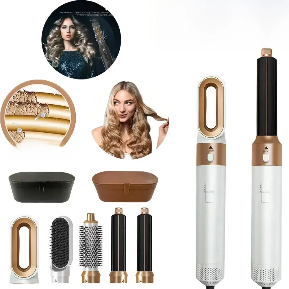 5 in 1 Föhn Hot Kam Set Professionele Krultang Stijltang Styling Tool Voor Dyson Airwrap Föhn Huishouden - afbeelding 2
