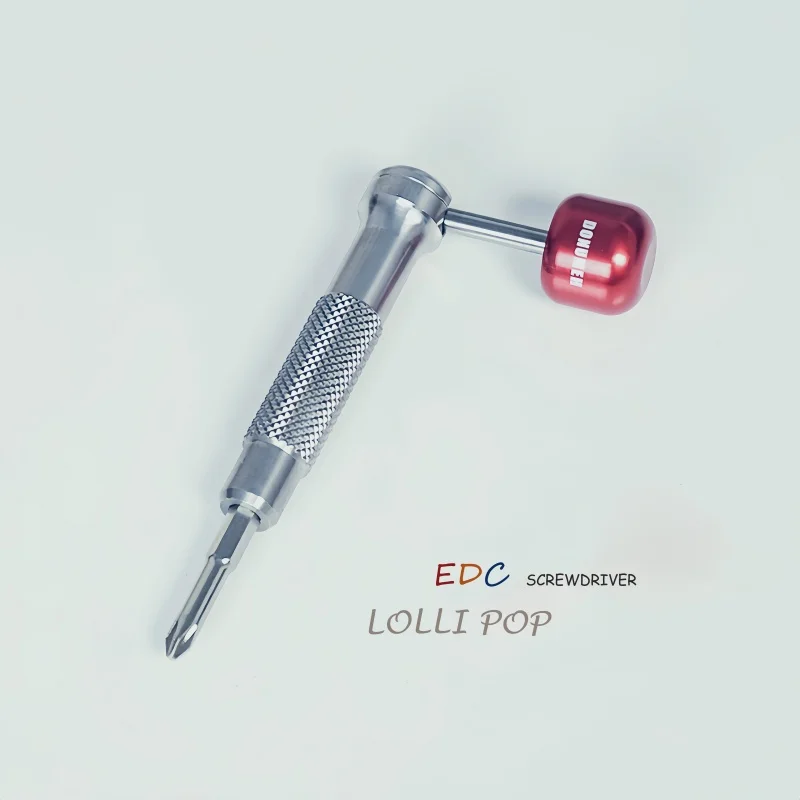 Wielofunkcyjny śrubokręt Lollipop z limitowanej edycji, brelok z magnesem do przenośnych napraw rowerów